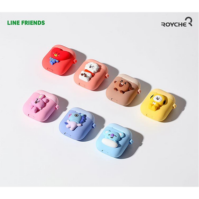 BT21 x Royche - Two-Tone AirPods Silicone Case - Type C