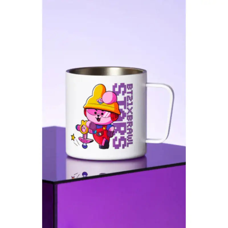 BT21 x Brawl Stars - Stainless Steel Mug - BT21 - Home & Living - Harumio