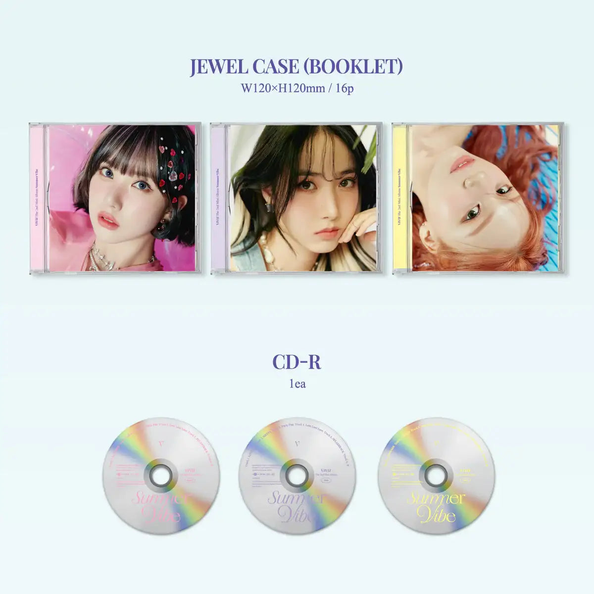 VIVIZ - Summer Vibe : 2nd Mini Album (Jewel Case) - VIVIZ - Album - Harumio