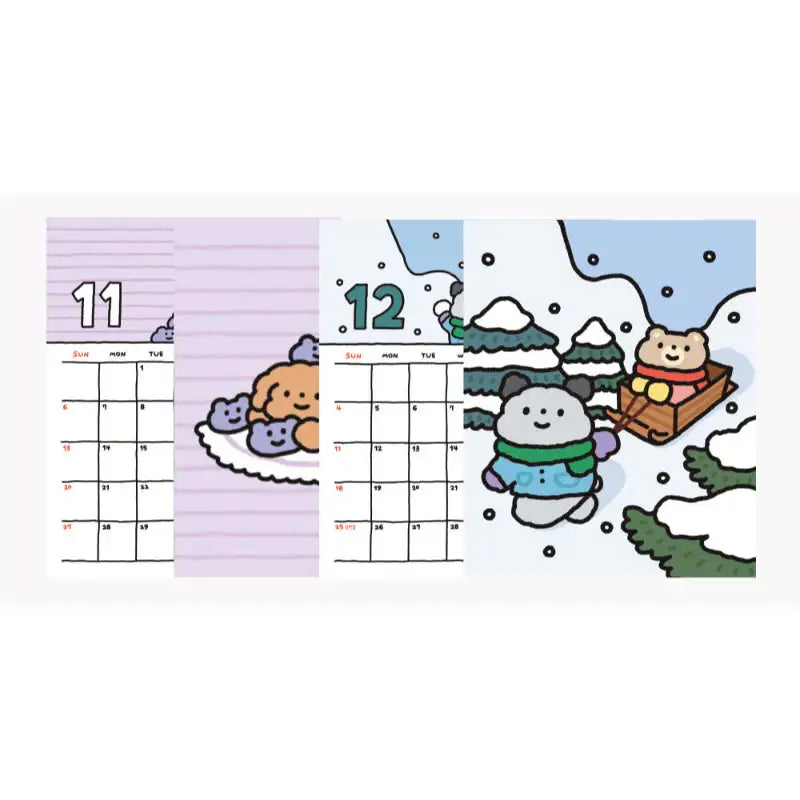Jelly Crew - ddoodly - 2023 Wall Calendar - Jelly Crew - Calendar - Harumio