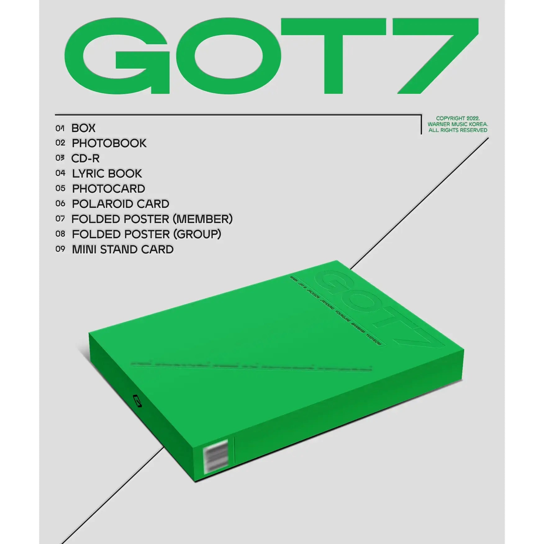 GOT7 - GOT7 Album : SET - GOT7 - Album - Harumio