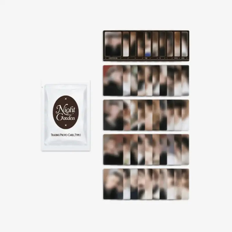 TREASURE - NIGHT GARDEN - Trading Photo Card - TREASURE - Collectible Trading Cards - Harumio
