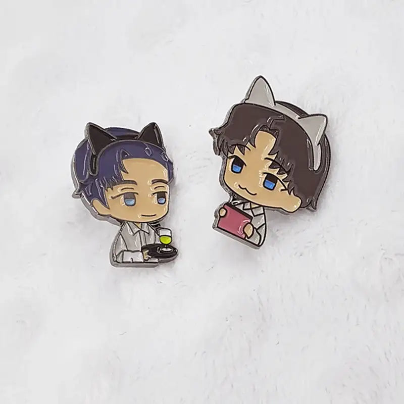 Hyperventilation x MOFUN - Metal Pin Badge - MOFUN - Accessories - Harumio