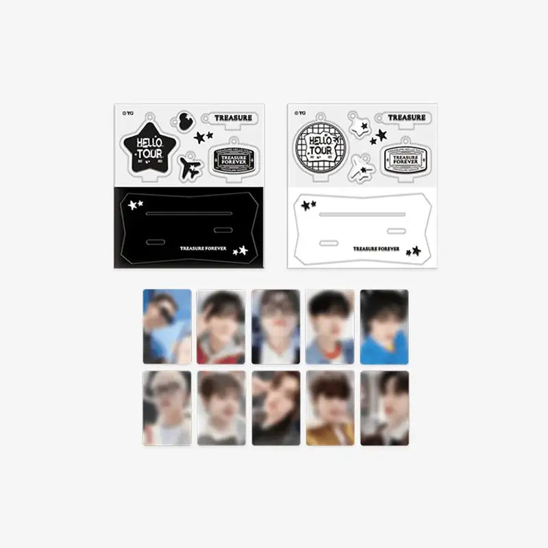 TREASURE - HELLO Tour - Acrylic Photo Card Holder - TREASURE - Photo Card Holder - Harumio