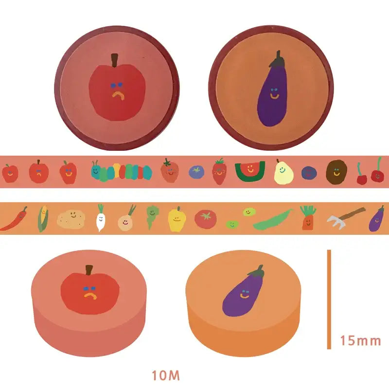 Dinotaeng - FARMS Masking Tape - Dinotaeng - Accessories, Stationery - Harumio