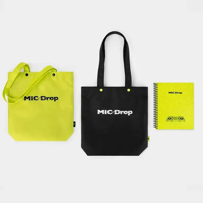 BTS - MIC Drop - Daily Eco Bag S - BTS - Accessories, Bag - Harumio