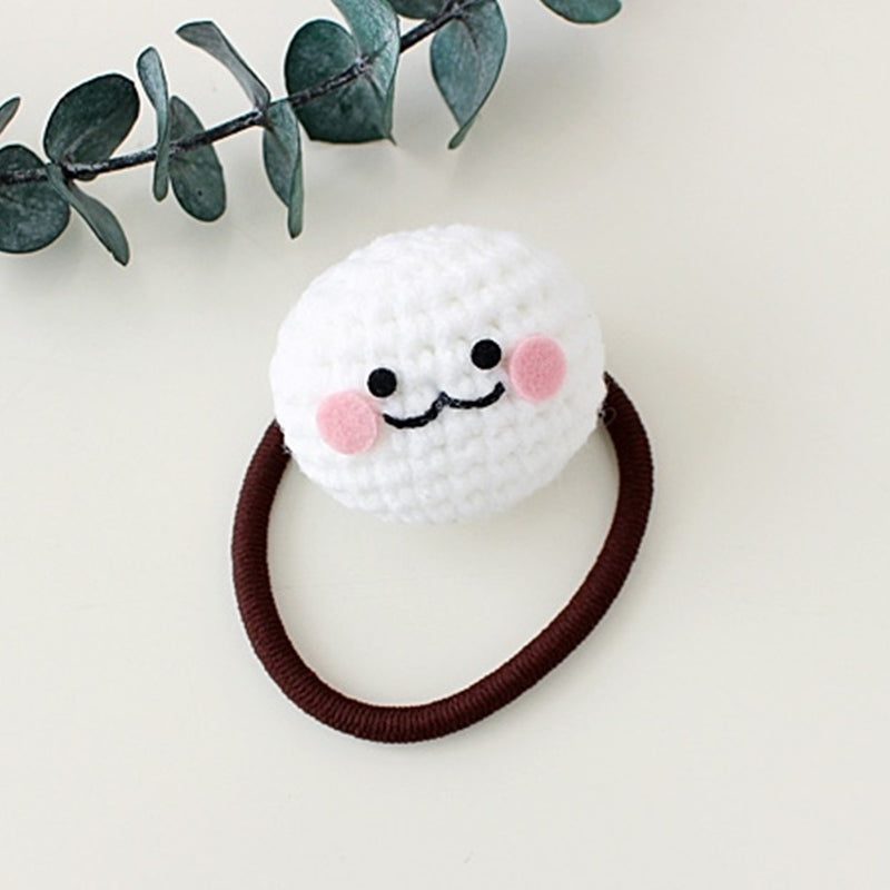 Ikmyeong - Face Hand Knitted Hair Tie