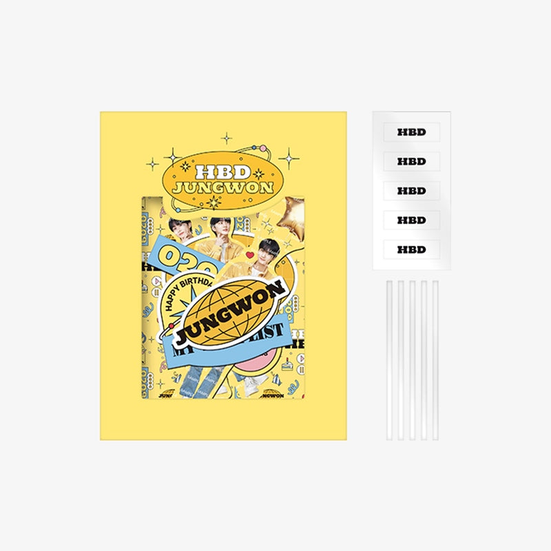 ENHYPEN - BIRTHDAY - JUNGWON Deco Sticker Set
