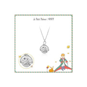 Le Petit Prince x OST - Double-sided Planet Silver Coin Necklace - OST - Accessories, Jewelry - Harumio