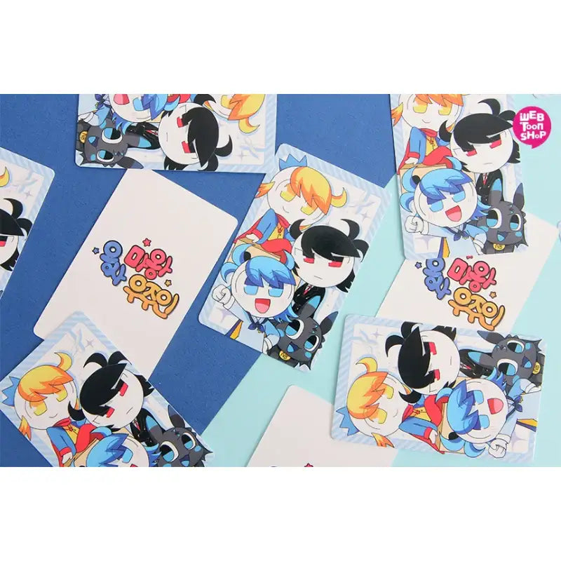 Hero Demon King Spaceman - Photo Cards Set - Webtoon Shop - Photo Card - Harumio