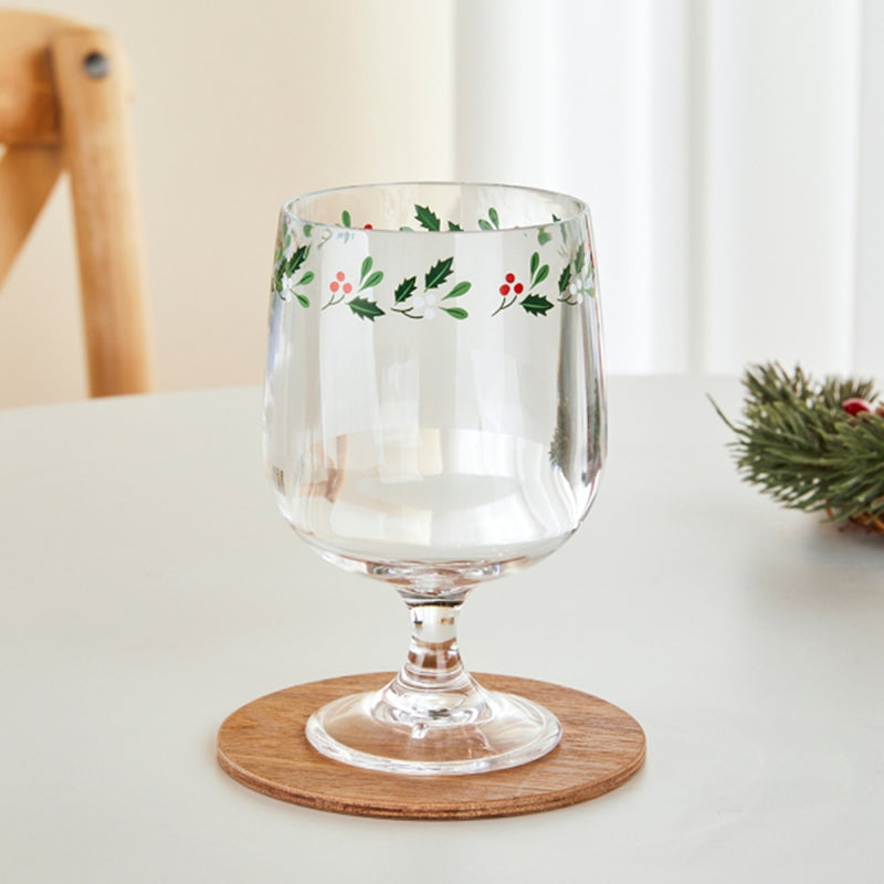Korean Winter Flower - Acrylic Mini Glass