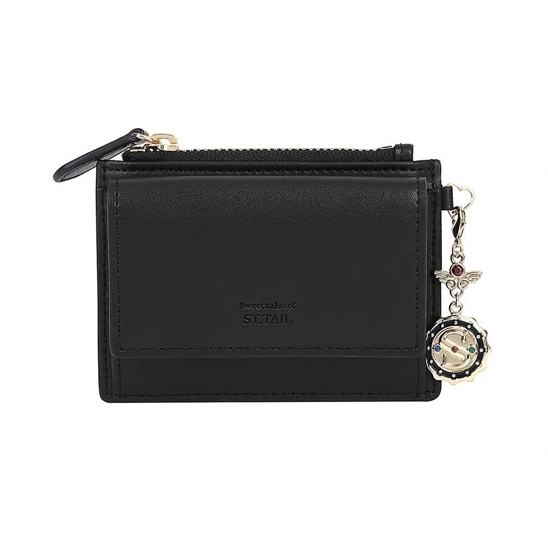 Saint Tail x Clue - Sherlock's Medal Card Wallet - Black