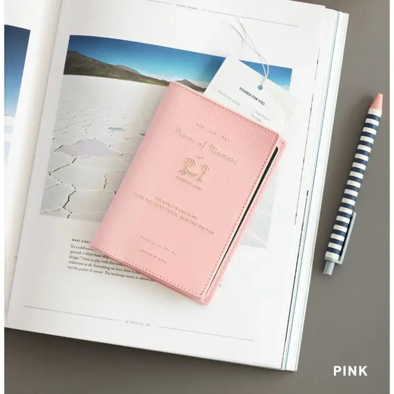Iconic - Pink Flying Passport Case - Iconic - Passport Case - Harumio