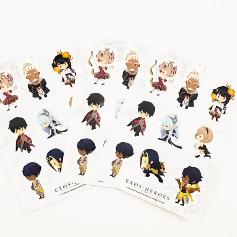 Exos Heroes - SD Sticker Part.1 - Line Games Shop - Stickers - Harumio