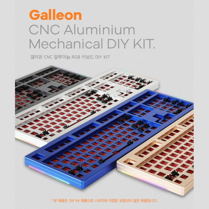 COX - Galleon CNC Full Aluminum RGB 108 Keys DIY KIT