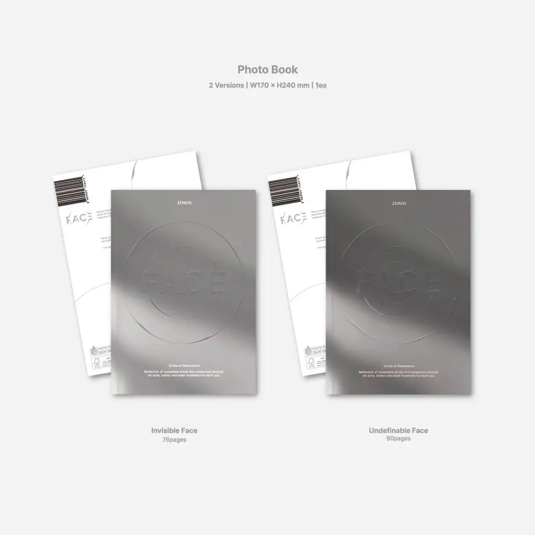 Jimin (BTS) - Face : 1st Album (Weverse Album + Photobook Versions) - Jimin (BTS) - Album - Harumio
