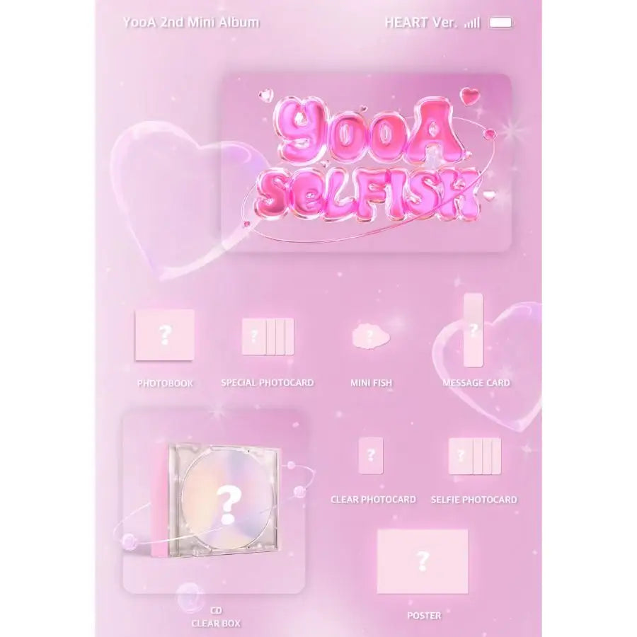 Oh My Girl YooA - Selfish : 2nd Mini Album - Oh My Girl YooA - Album - Harumio