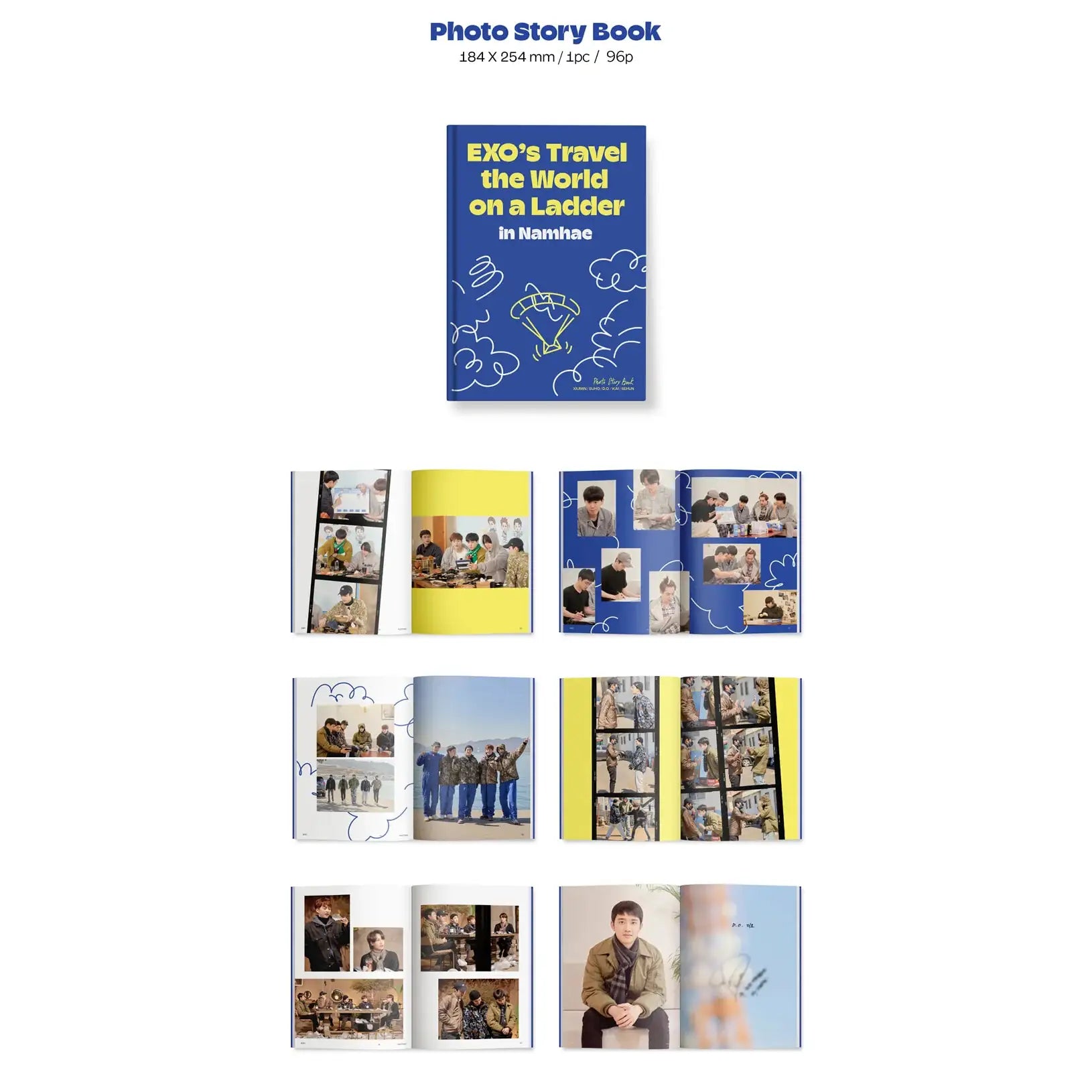 EXO - [EXO's Travel the World on a Ladder - in Namhae] Photo Story Book D.O. Version - EXO - Photobook - Harumio