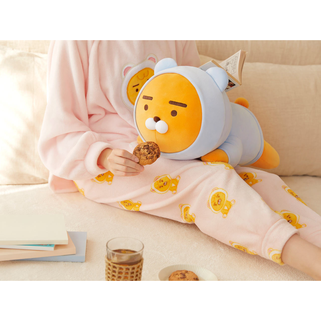 Kakao Friends Ryan Hoodie Body Pillow Harumio