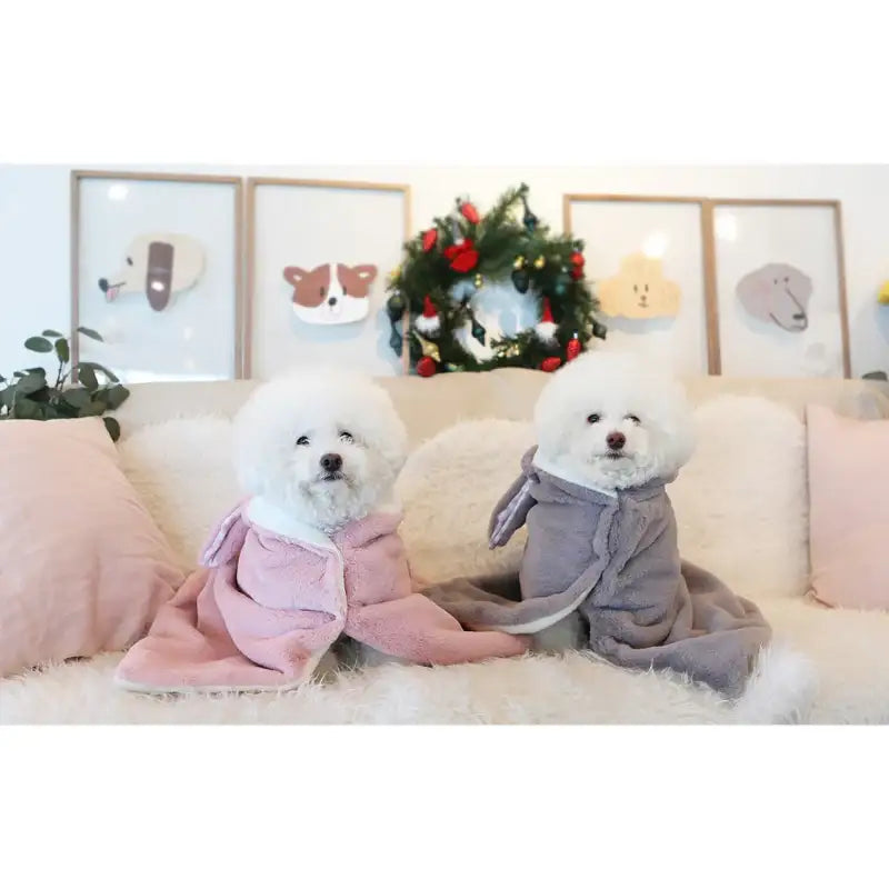ITSDOG - Pet Rabbit Cloak Hooded Blanket - ITSDOG - Pet Clothes - Harumio