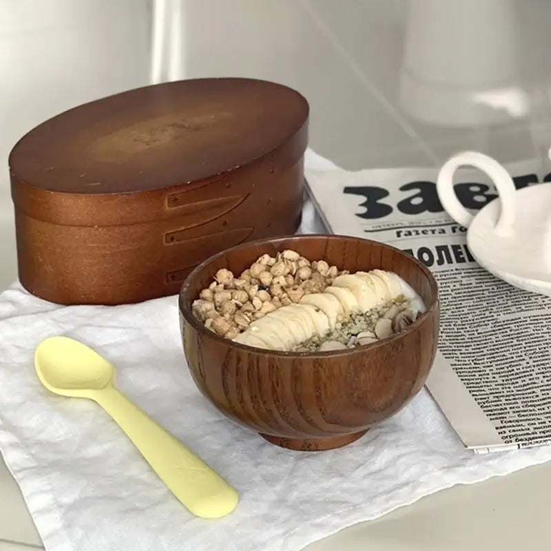 Like A Cafe - Wood Yogurt Bowl - Like A Cafe - Home & Living - Harumio