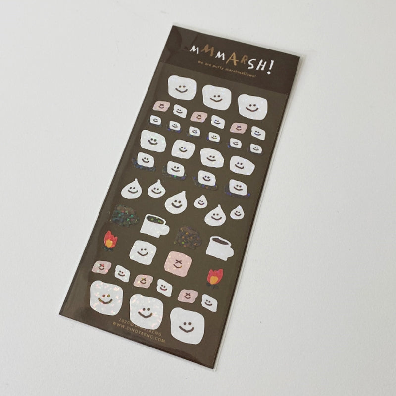 Dinotaeng - MMMARSH Glitter Sticker