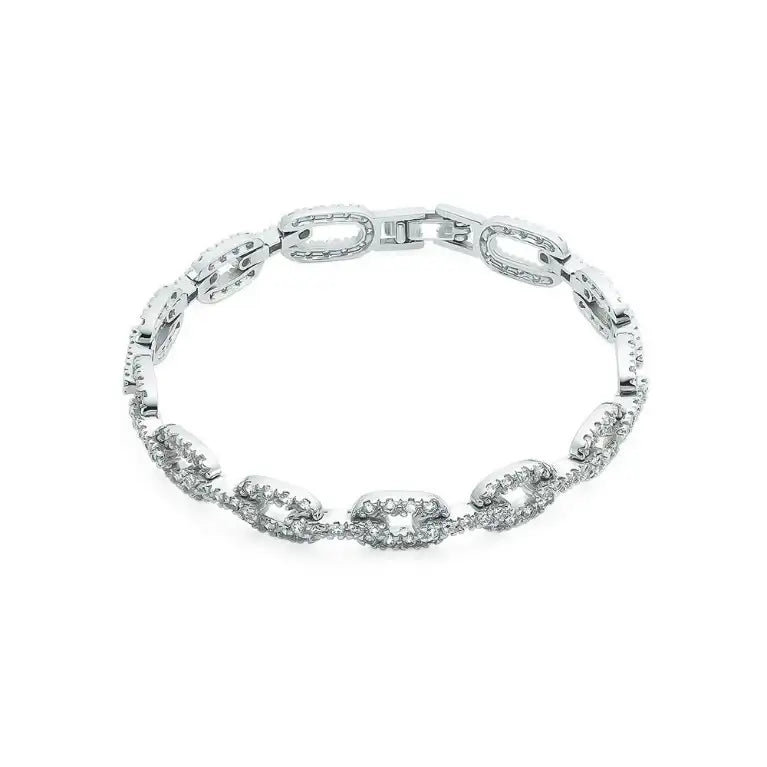 OST - Shine Ellipse Silver Bracelet - OST - Jewelry - Harumio