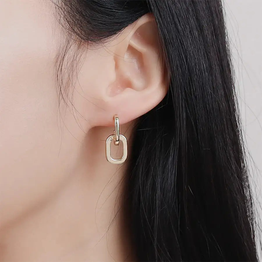 CLUE - Cross Clip Fashion Earrings - CLUE - Jewelry - Harumio