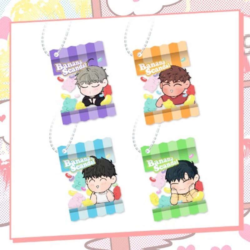 Banana Scandal - Candy Keyring - Toon!que - Accessories - Harumio