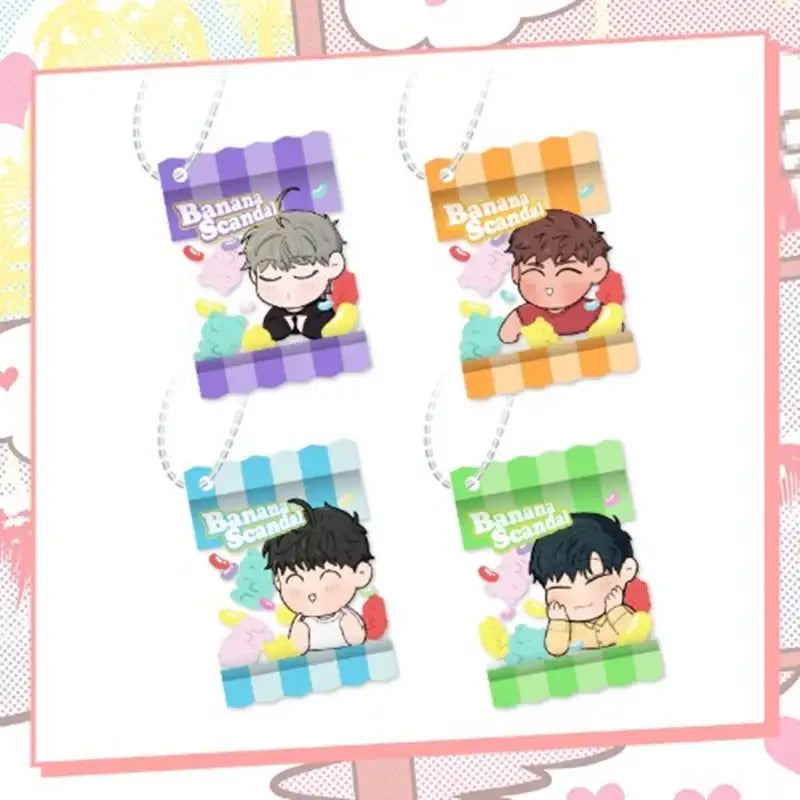 Banana Scandal - Candy Keyring - Toon!que - Accessories - Harumio