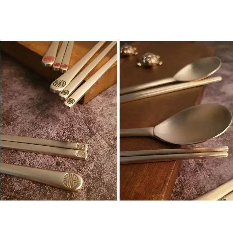 Myeongseong - 5-person Basic Cutlery Set - Myeongseong - Home & Living, Accessories - Harumio