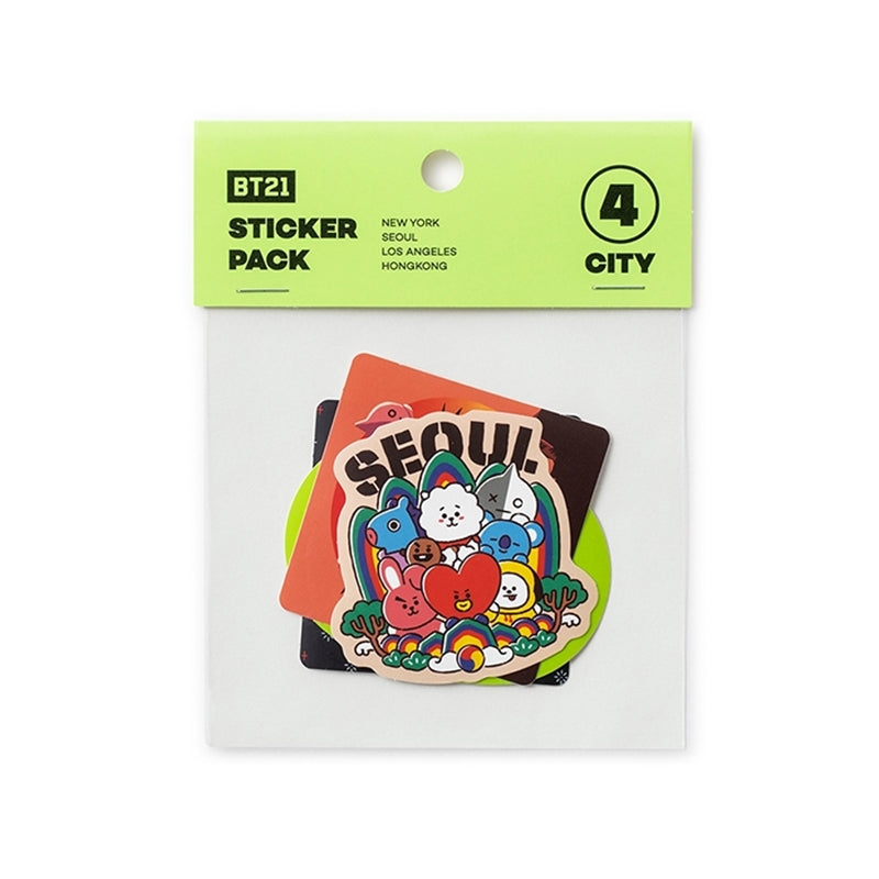 BT21 - City Edition Seoul - Sticker Pack