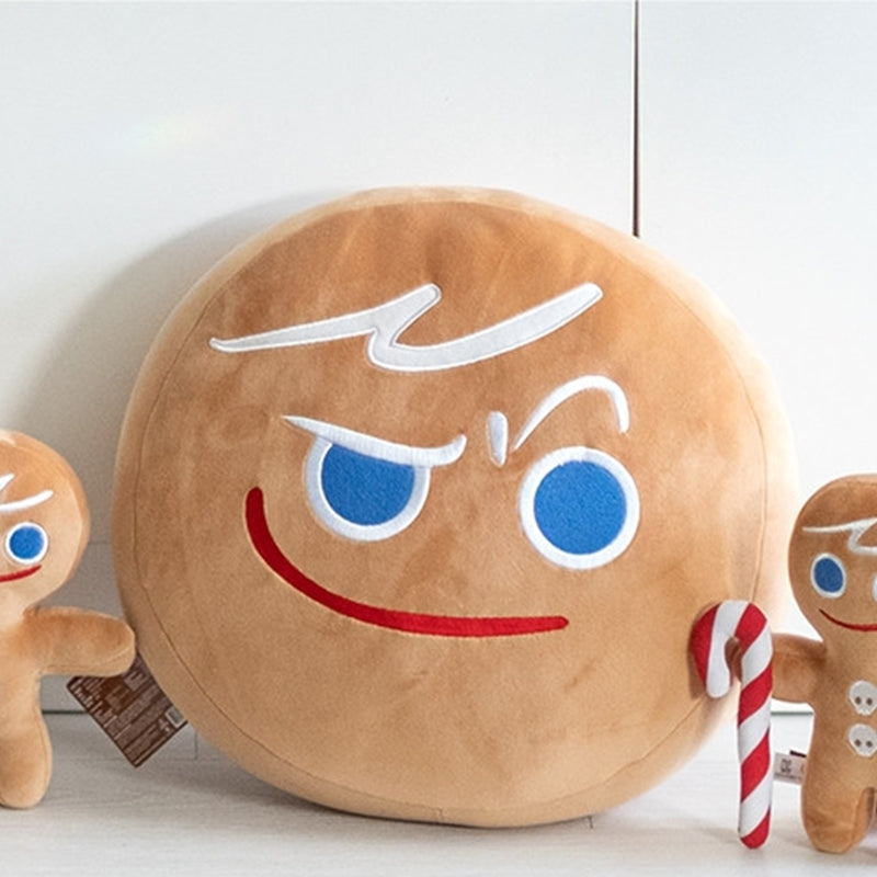 Cookie Run - Gingerbread Plush And Cushion Set