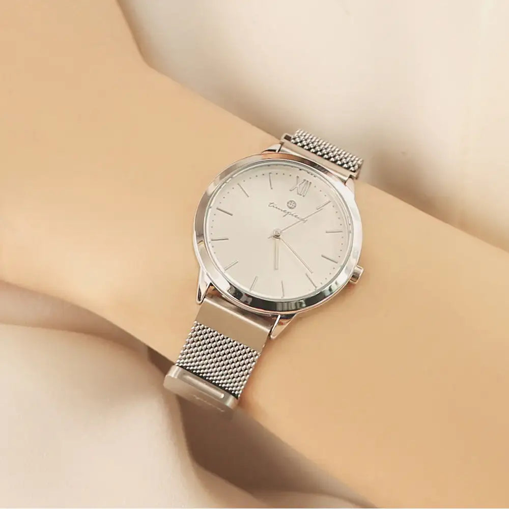 OST - Basic Slim Magnetic Mesh Watch - OST - Watch - Harumio