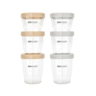 Moyuum - Premium Tritan Baby Food Container Set