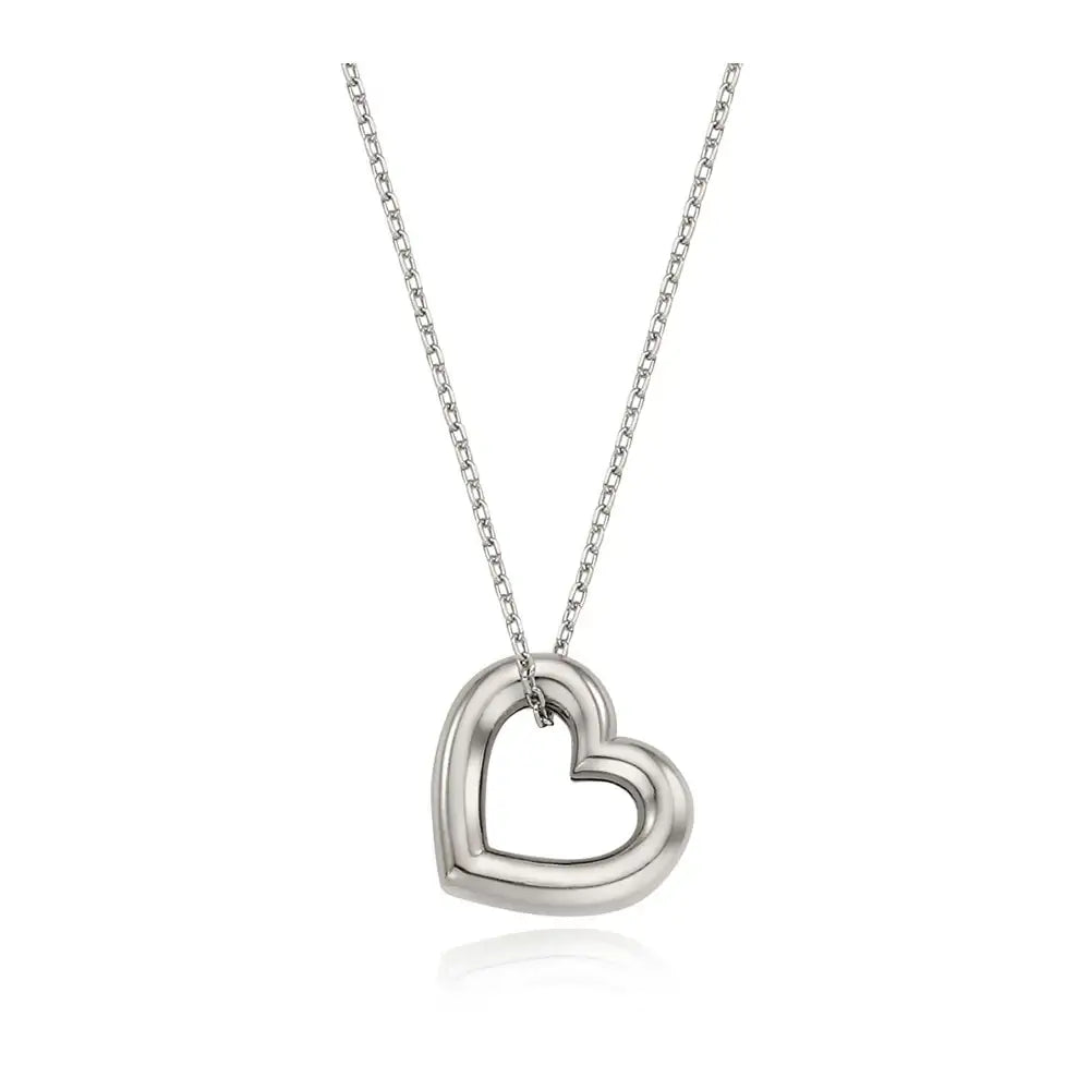 OST - Basic Heart Silver Necklace - OST - Jewelry - Harumio