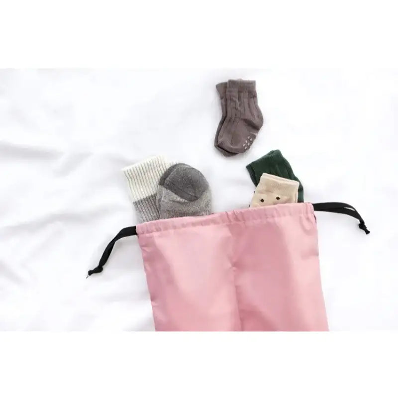 Iconic - Pink Split Pouch - Iconic - Bags - Harumio