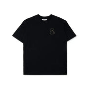 Line Friends - Brown Signature Embroidery Short Sleeve T-shirt - Line Friends - Clothing - Harumio