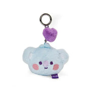 BT21 - Baby Flat Fur Face Bag Charm - Purple Heart Edition - BT21 - Keyring - Harumio