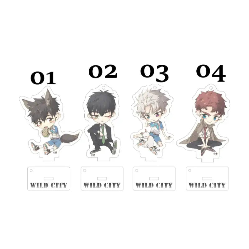 Wild City - Acrylic Stand Charm - Webtoon Shop - Acrylic Stand - Harumio