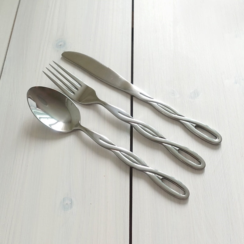 Like A Cafe - Twisted Dinner Cutlery