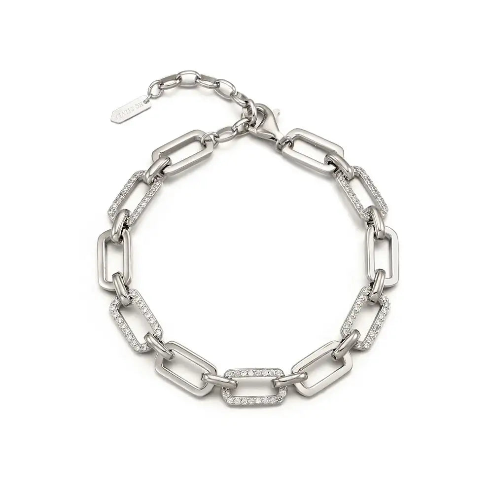 OST - Link Chain Silver Bracelet - OST - Jewelry - Harumio