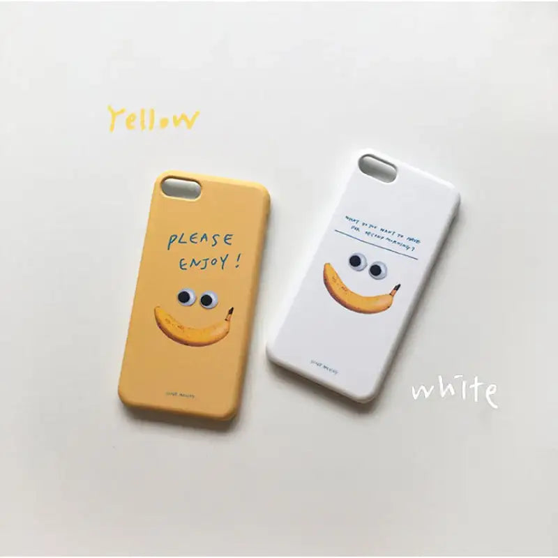 Second Morning - My Banana Hard Phone Case - Second Morning - Phone Cases - Harumio
