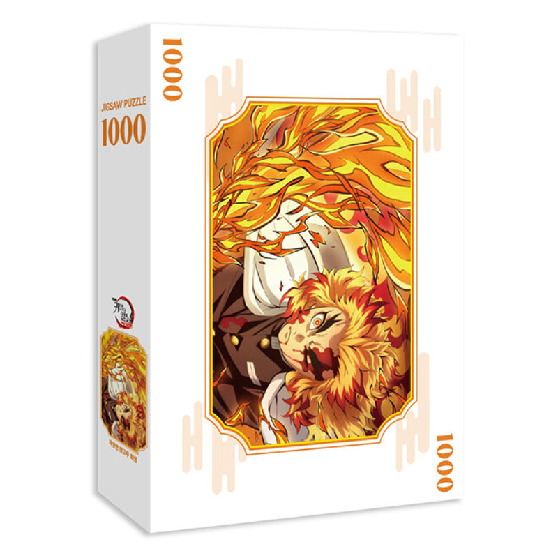 Demon Slayer - Rengoku Flame Jigsaw Puzzle