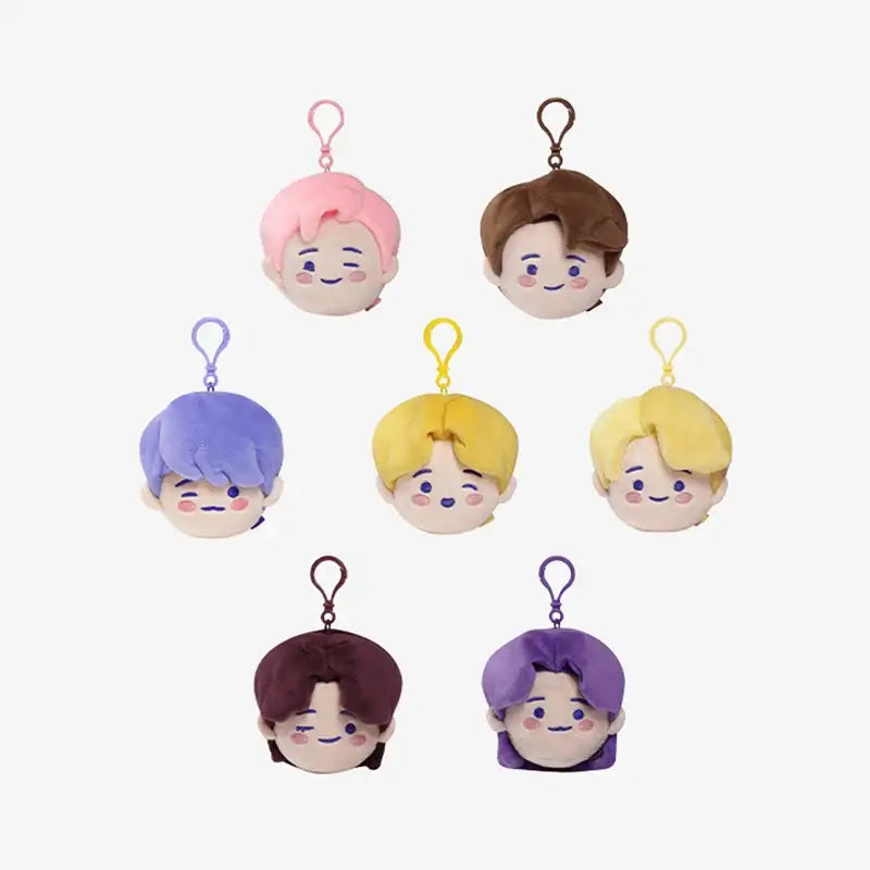BTS - TinyTAN - Face Keyring - BTS - Keyring - Harumio