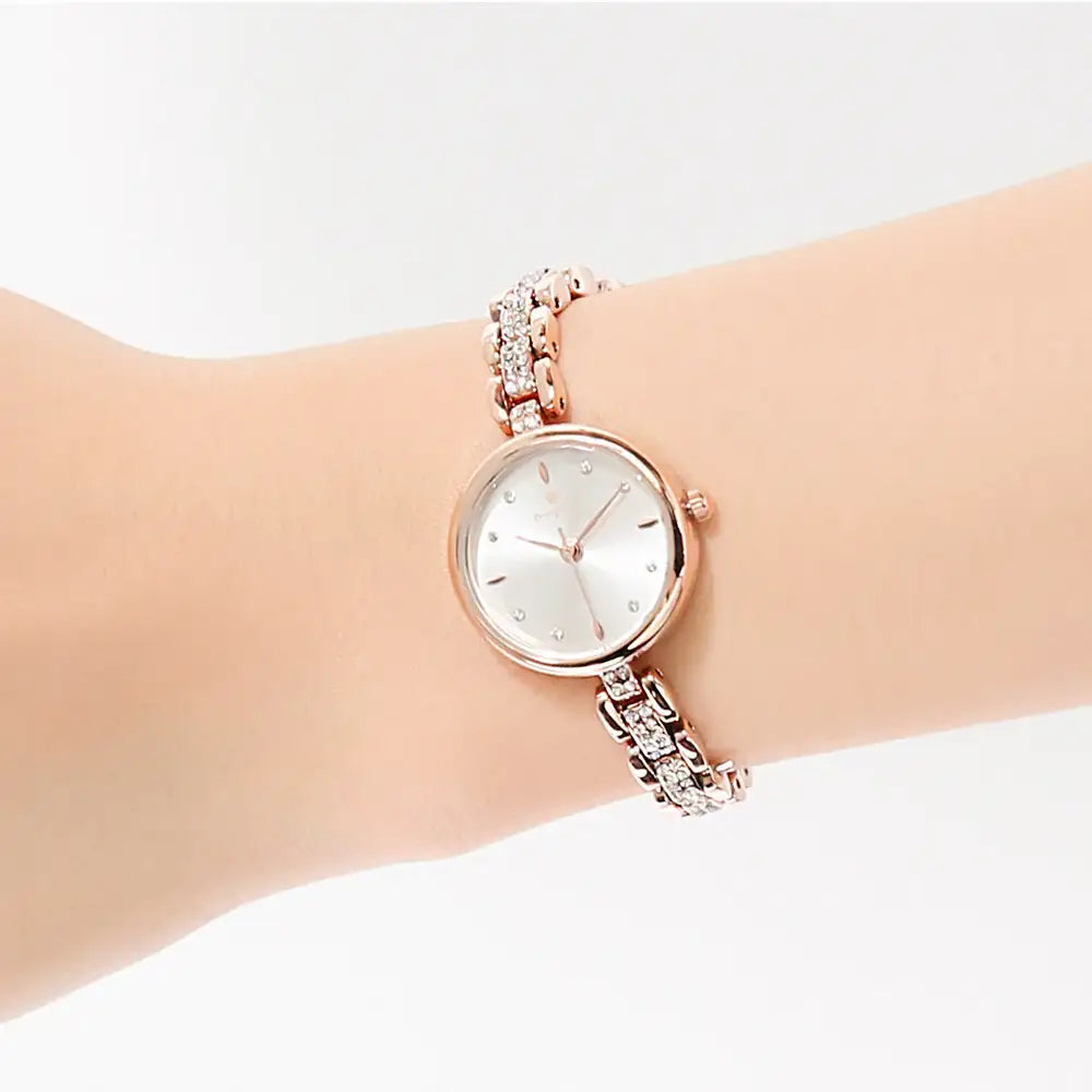 OST - Dream & Lucky Cheer Bracelet Women's Rose Gold Metal Watch - OST - Watch - Harumio