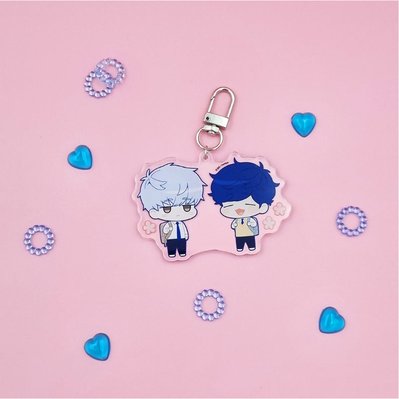 Cherry Blossoms After Winter - Acrylic Keyring
