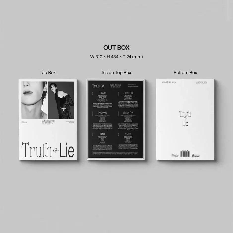 Hwang Minhyun - Truth Or Lie : 1st Mini Album (Deluxe Limited Edition) - Hwang Minhyun - Album - Harumio