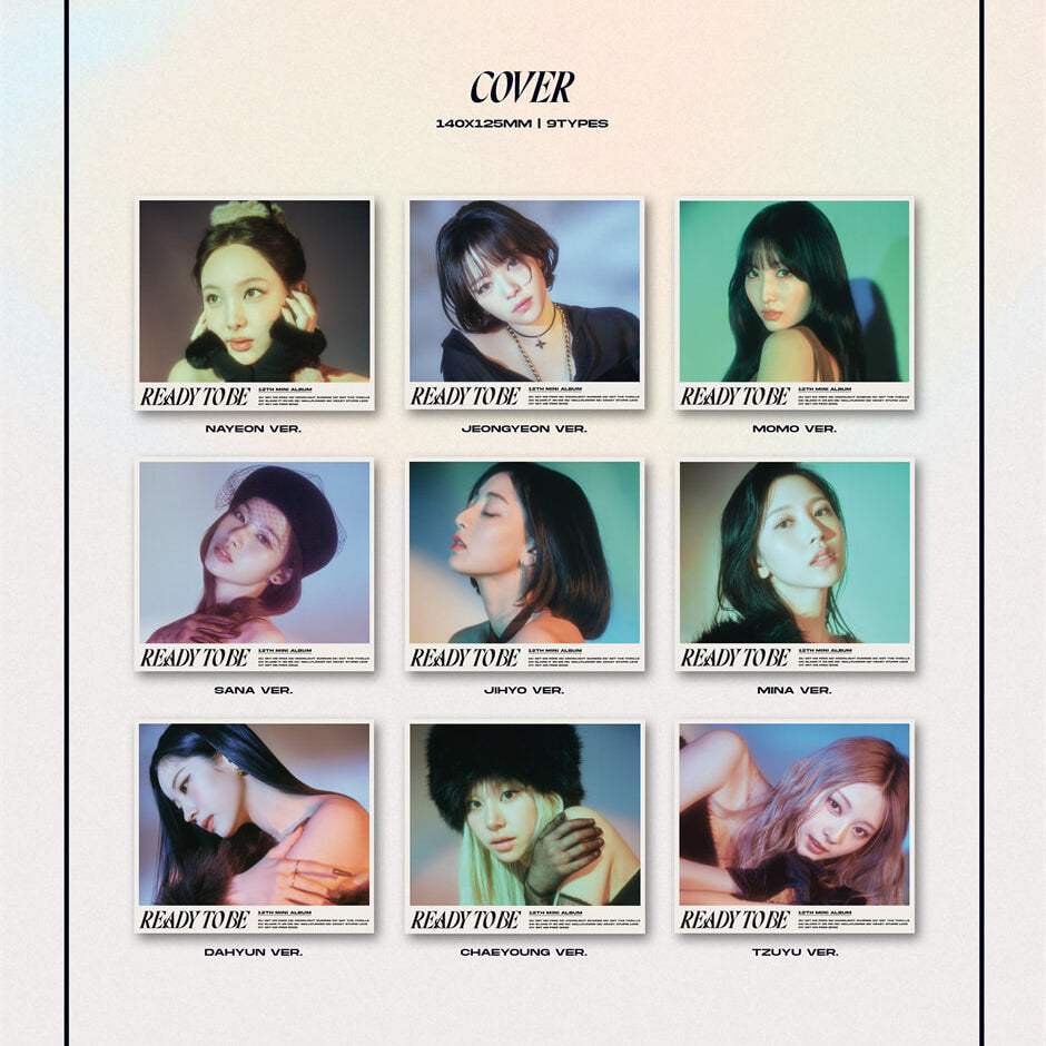 TWICE - READY TO BE : 12th Mini Album (Digipack Version) - TWICE - Album - Harumio