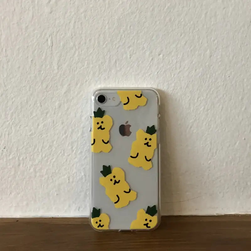 Dinotaeng - SUN FLAVOUR! Pineapple BOBO iPhone Case - Dinotaeng - Phone Case - Harumio